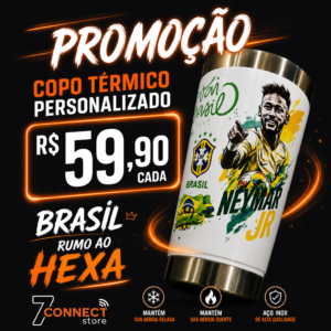 Copo personalizado da copa