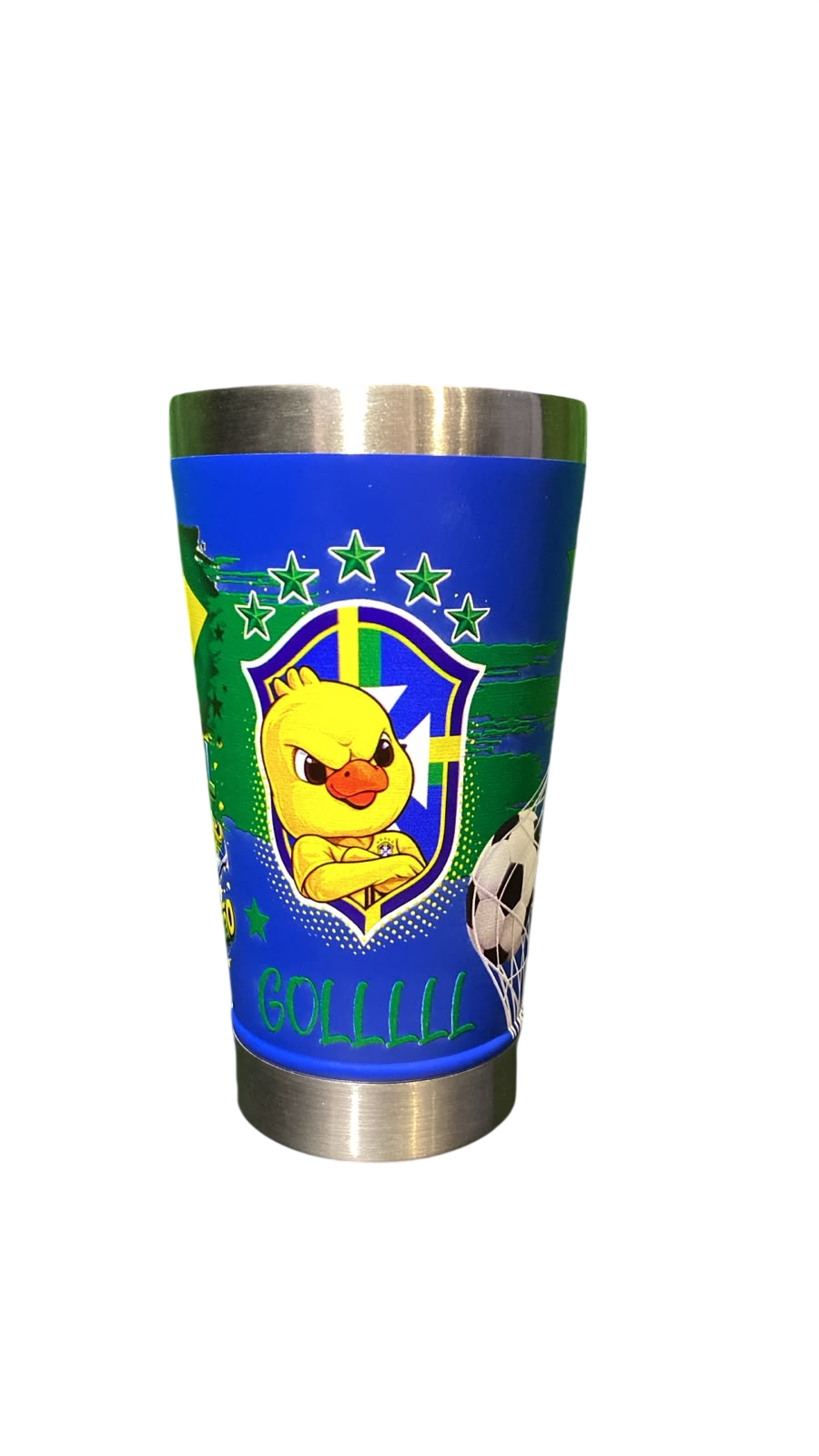 Copo Azul Detalhes